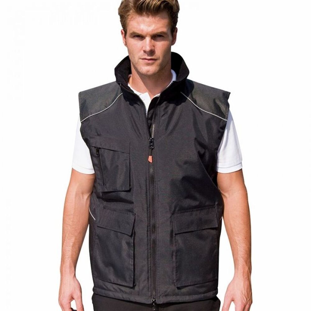 Result Mens /Womens Work-Guard Vostex Bodywarmer /Gilet /Jacket Vest /Workwear /